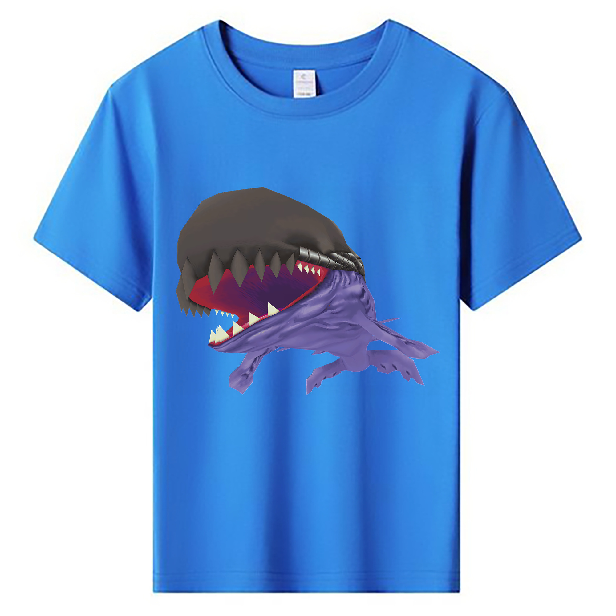 （画像用） Digimon デジタルモンスター/デジモン 綿100％キッズTシャツ（フロントプリント）
